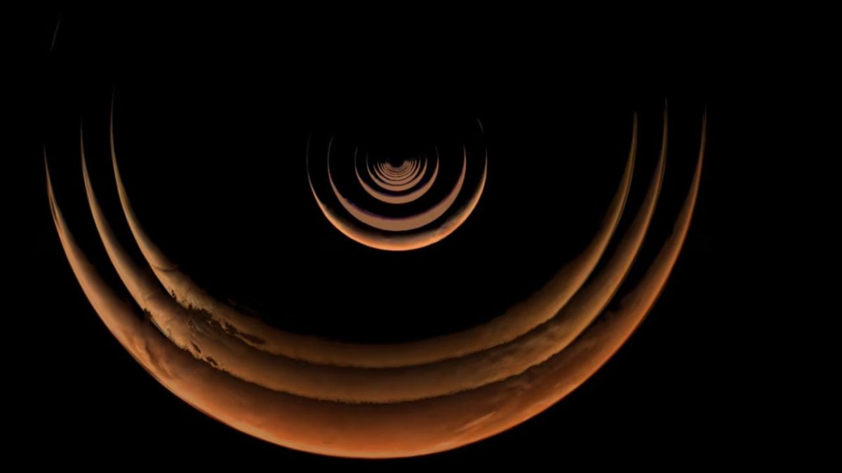 NASA, Mars’ın nadir görüntülerini kaydetti