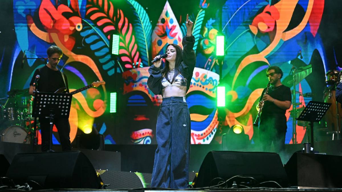 Gençlik Festivali’nde Simge coşkusu
