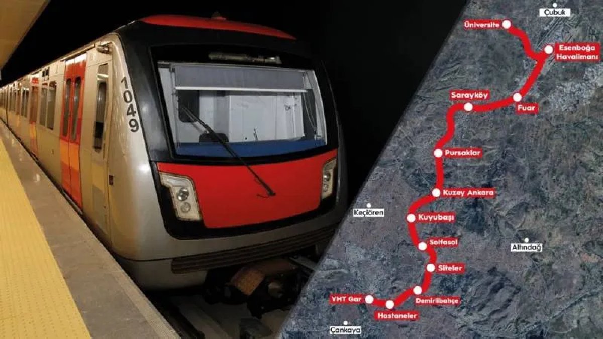 Esenboğa Metro Hattı'nda ihale tarihi belli oldu