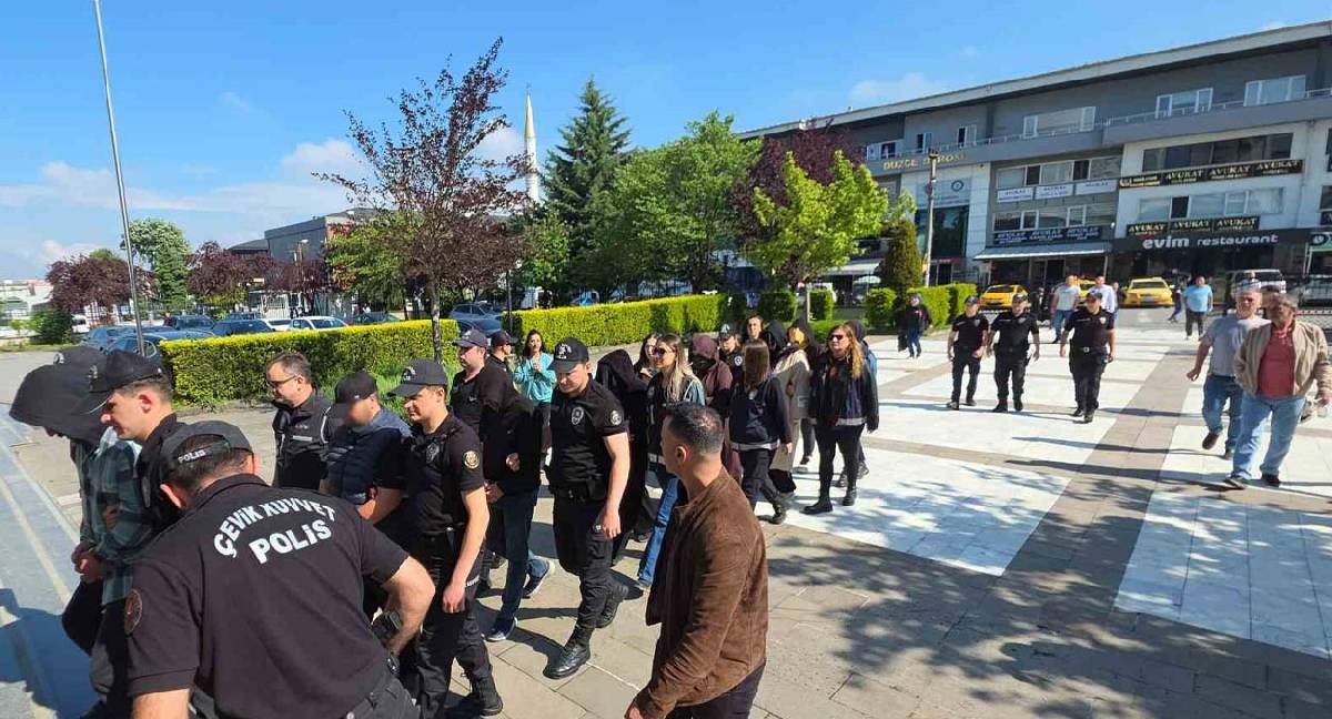 Düzce'de staj dolandırıcılığı soruşturması: 9 kişi tutuklandı