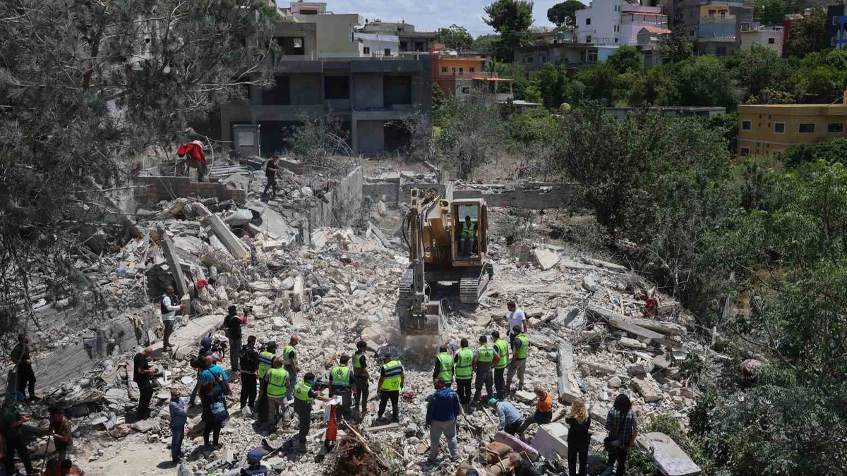 Lübnan'da can kaybı 3 bin 123'e yükseldi