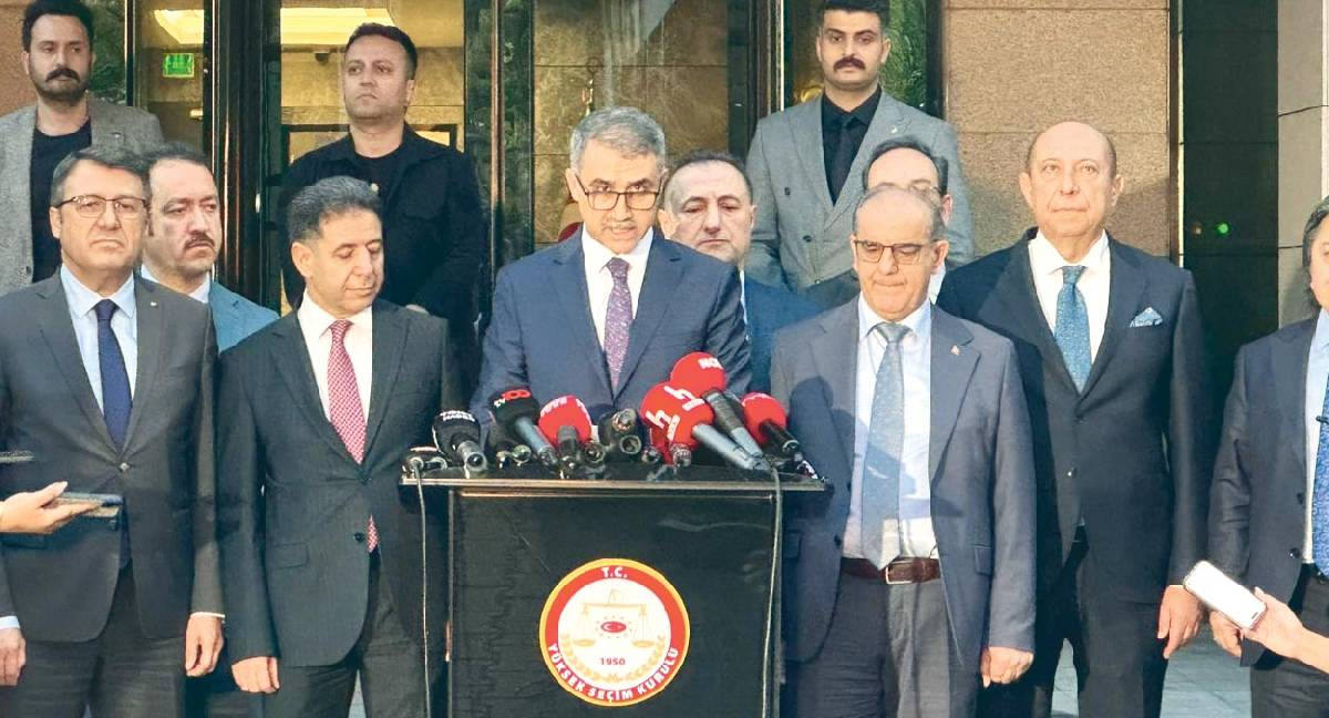 YSK'dan yetki feragatı