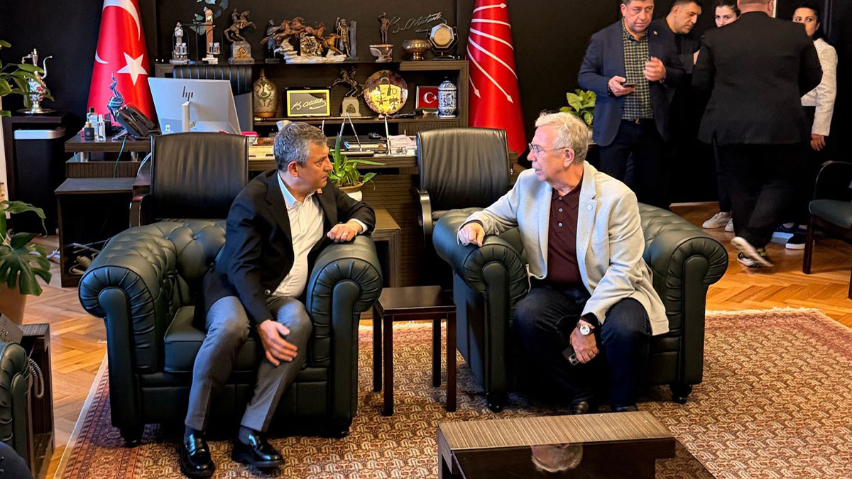 Yavaş’tan Özgür Özel’e destek ziyaret