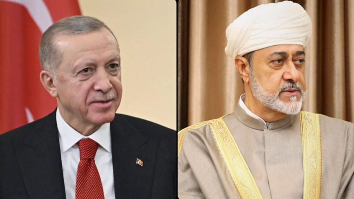 Erdoğan ile Umman Sultanı Heysem Bin Tarık telefonda görüştü