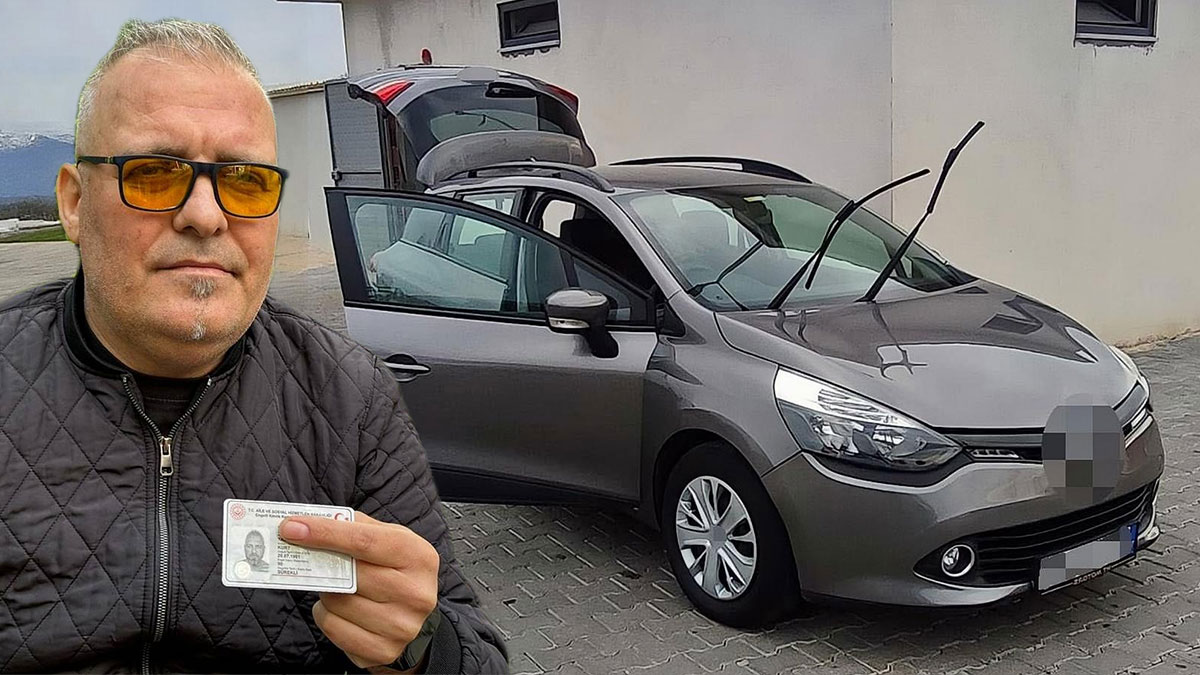 Yağmurdan kaçıp sığındığı otomobilinden kör olarak çıktı