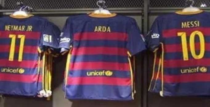 Arda'nın formaları böyle hazırlandı