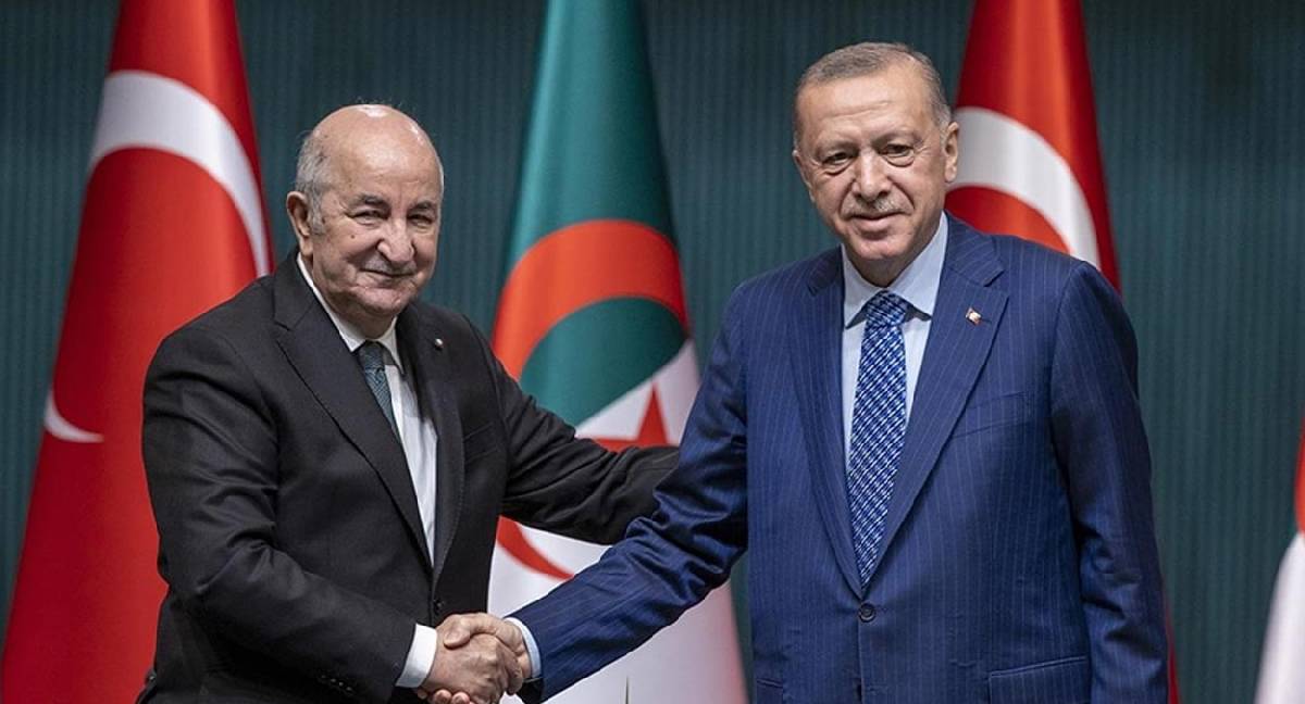 Cumhurbaşkanı Erdoğan ve Cezayir Cumhurbaşkanı Tebbun görüştü