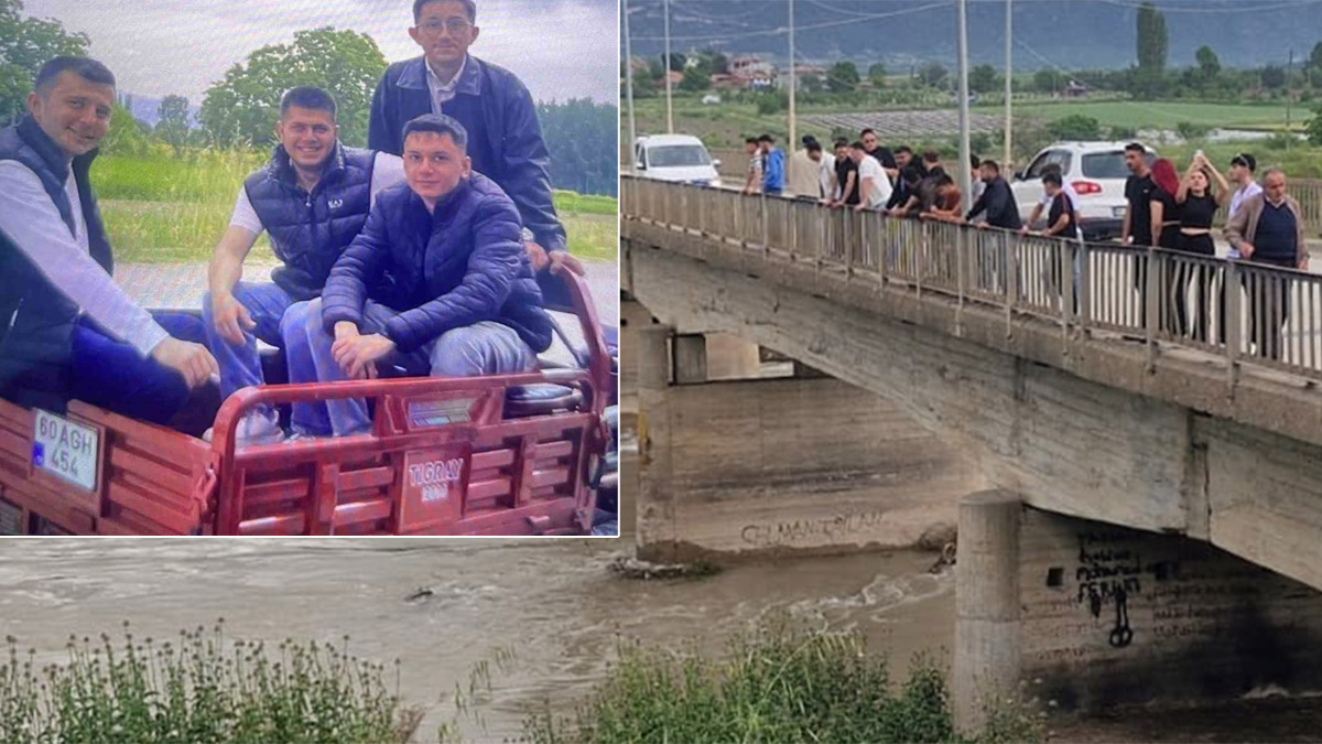 Son kare facia oldu: Üç tekerlekli araçla suya düştüler