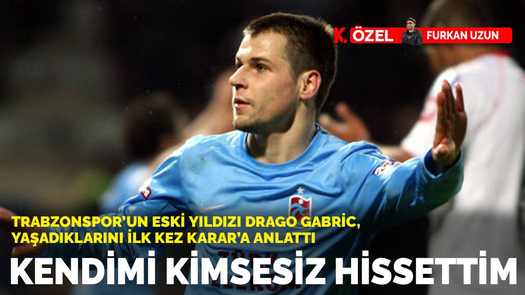 Drago Gabric, trafik kazası sonrasında yaşadıklarını ilk kez