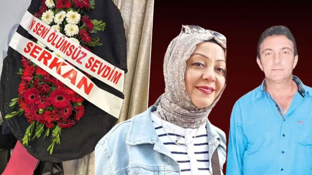 Cinayetten önce gönderdiği çelenk delil sayıldı: Otobüs durağında Gülten'i öldüren cani eşe ağır ceza talebi