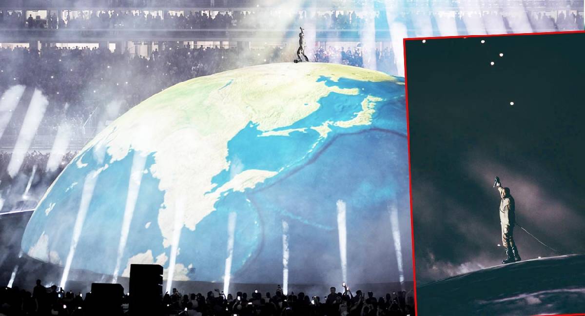 Rap’in efsanesi Kanye West yeni albümünün ilk konserini Türkiye’de verdi: Şeytanın bacağını  İstanbul’da kırdı