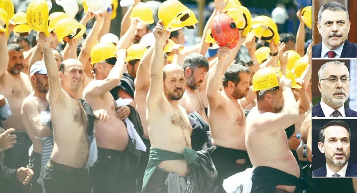 Üç bakanın gücü yetmedi