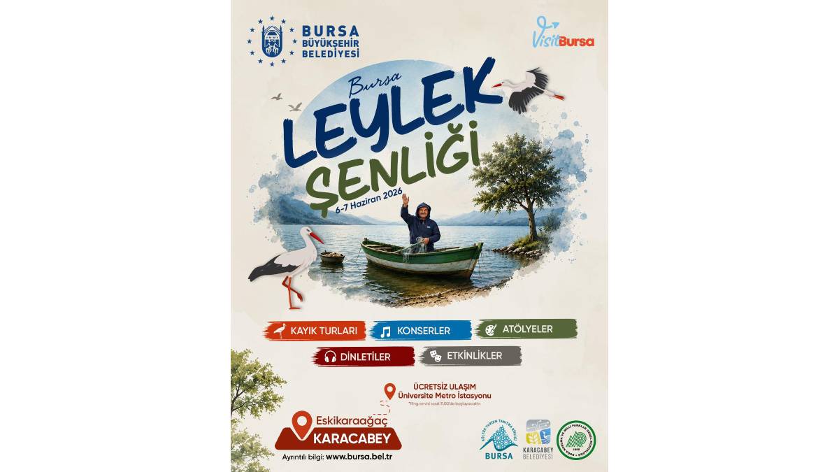 ‘Bursa Leylek Şenliği’ başlıyor