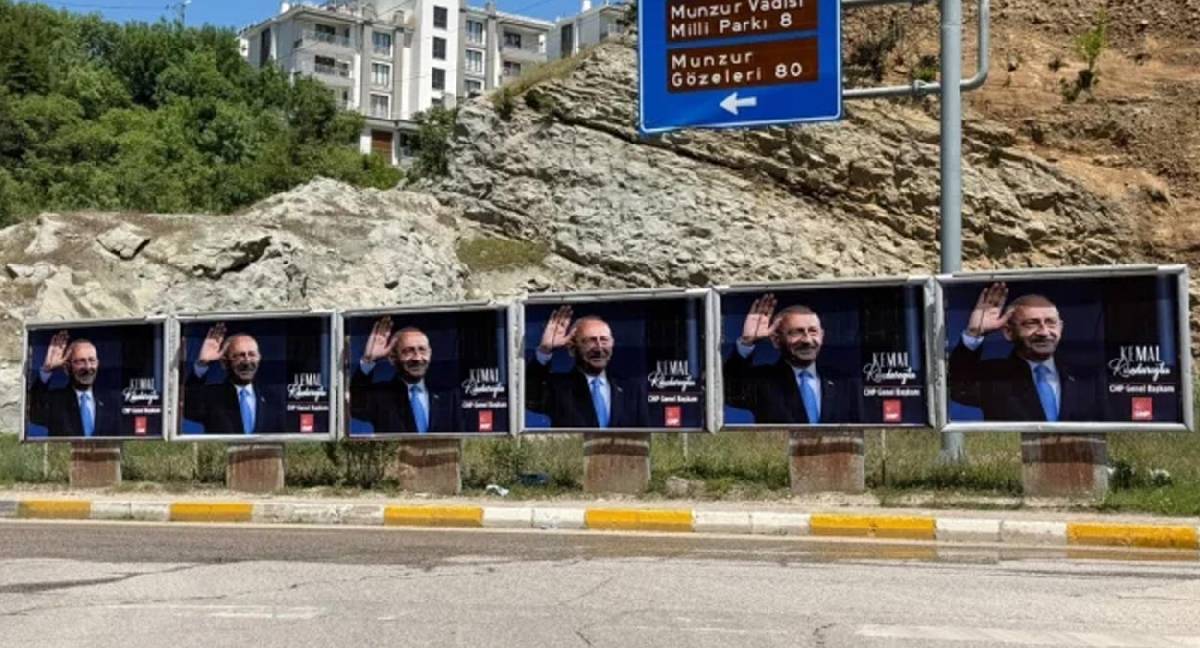 Tunceli Valiliği'nden Kılıçdaroğlu afişleri açıklaması