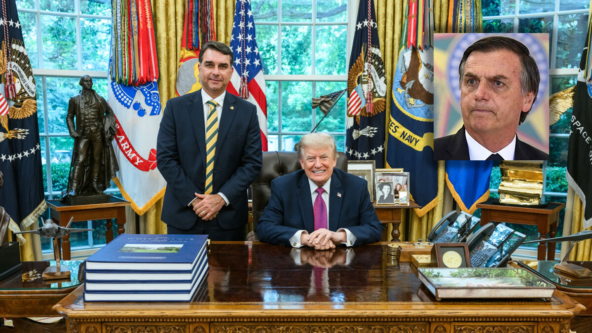 Trump, Bolsonaro'nun oğluyla görüştü: Akıllı bir genç