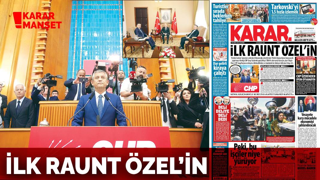 İlk raunt Özel'in