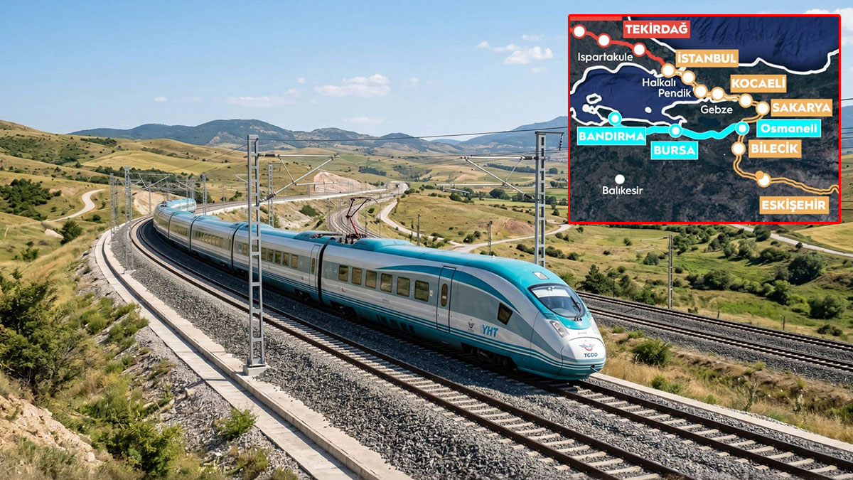 Demiryolu ağı genişliyor: Tonlarca yük ve milyonlarca yolcu bu hatla taşınacak