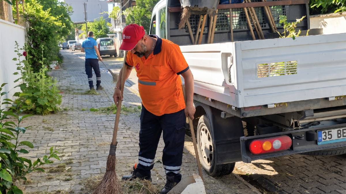Efeler Belediyesi ekiplerinden güç birliği