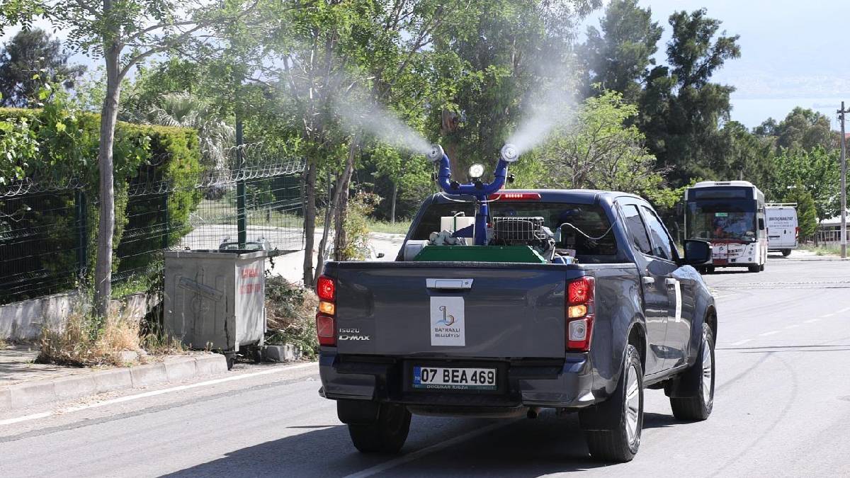 Bayraklı’da yaz boyunca ilaçlama seferberliği