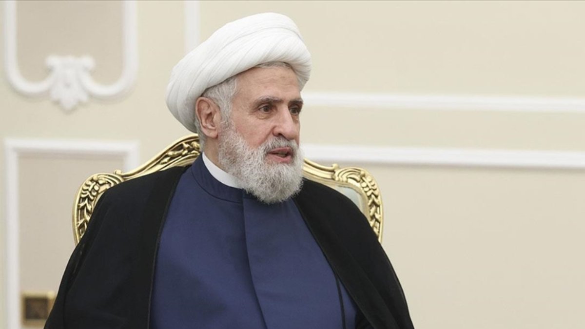 Hizbullah lideri Kasım’dan ateşkes çıkışı: İsrail'i Lübnan'dan çıkarana kadar savaşmaya devam edeceğiz