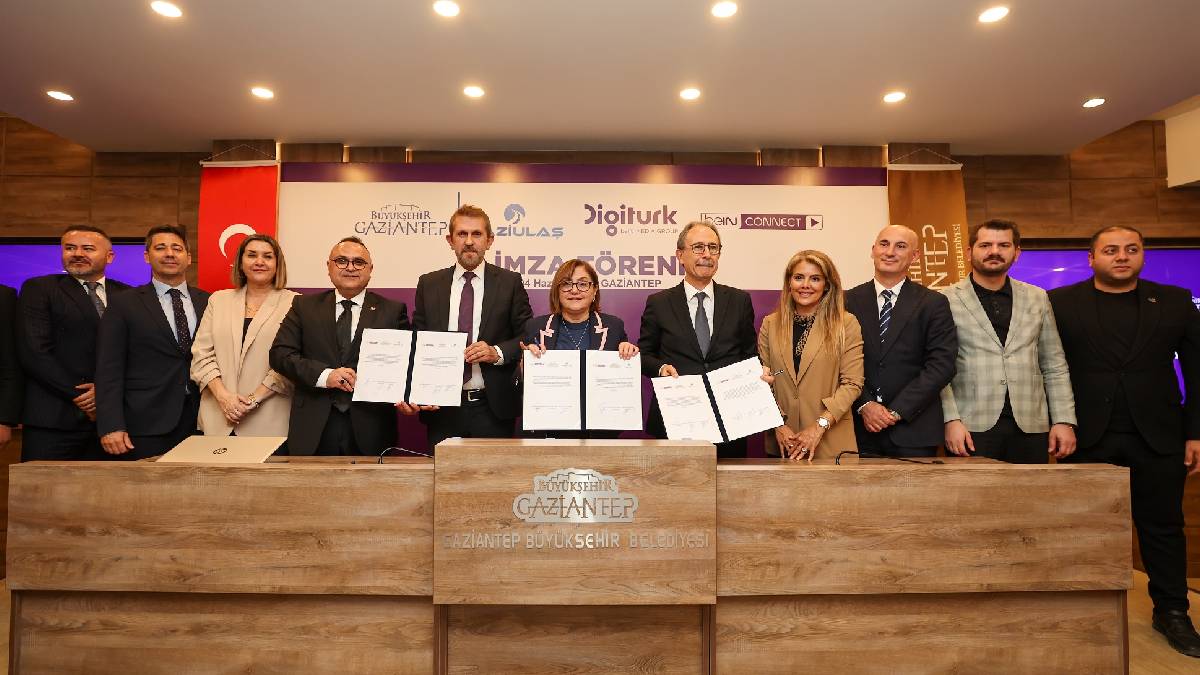 Gaziantep Büyükşehir’den Türkiye’de bir ilk! Gaziulaş ve Digiturk’ten toplu taşımada dijital eğlence dönemi