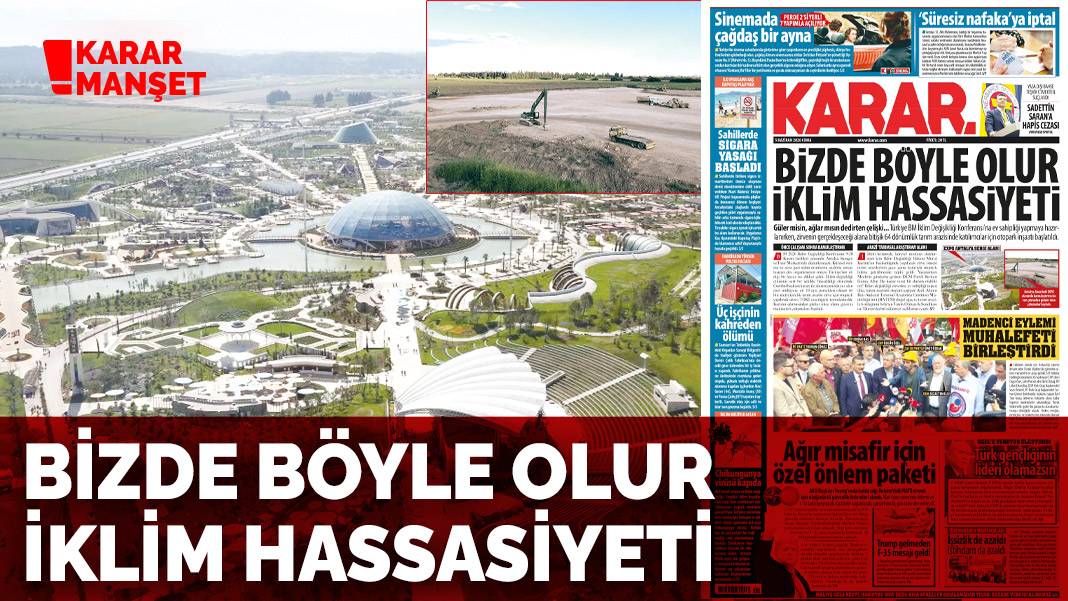 Bizde böyle olur iklim hassasiyeti