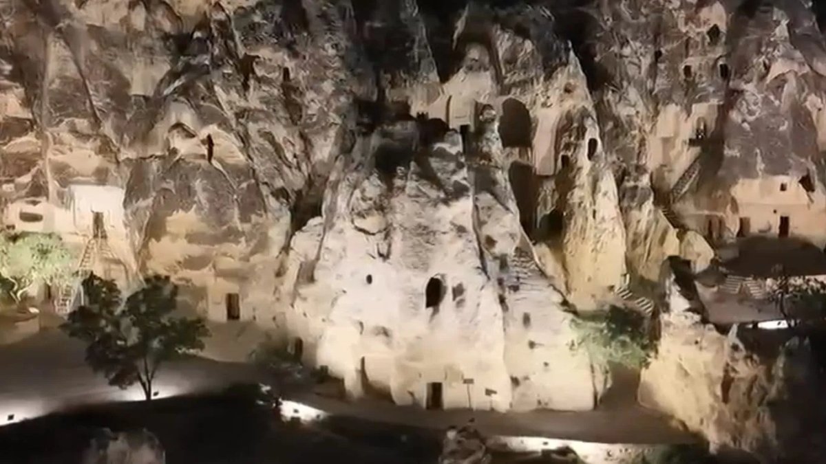 Kapadokya'da gece müzeciliği başlıyor: Dört bölgeye 692 aydınlatma armatürü kurulacak