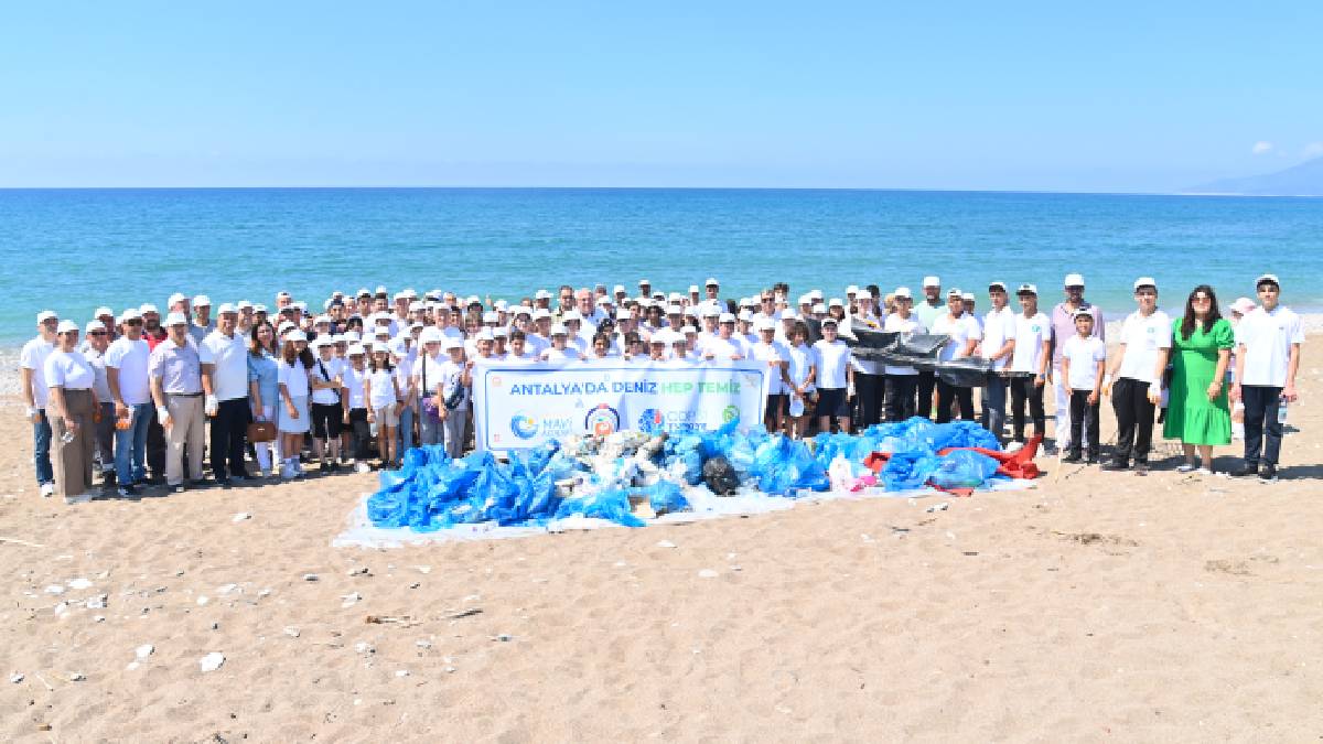 Kumluca’da “Antalya’da Deniz Hep Temiz” etkinliği düzenlendi!