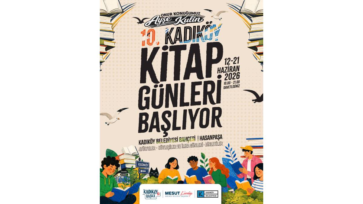 Kadıköy Kitap Günleri 10. kez kitapseverlerle buluşuyor