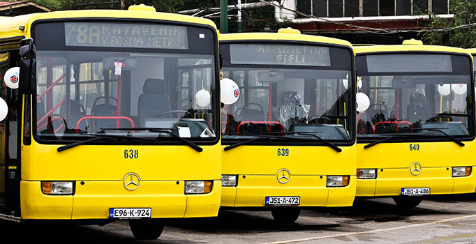 İstanbul'un otobüsleri Saraybosna'da hizmet verecek