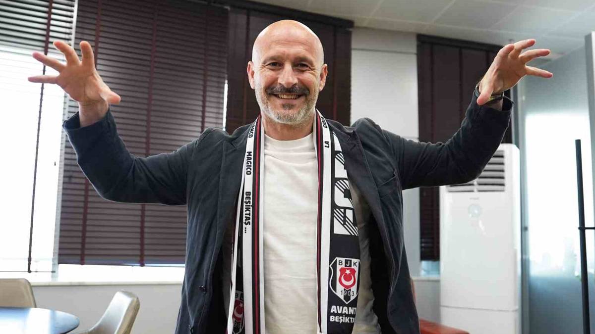 Beşiktaş, Vincenzo Italiano'yu resmen açıkladı: 2 yıllık sözleşme