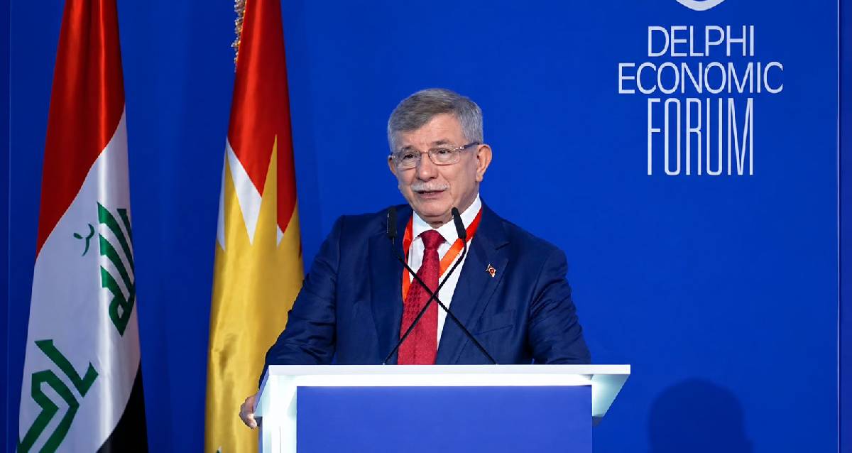 Davutoğlu Süleymaniye’de konuştu: Bölgenin yeni bir güvenlik mimarisine ihtiyacı var