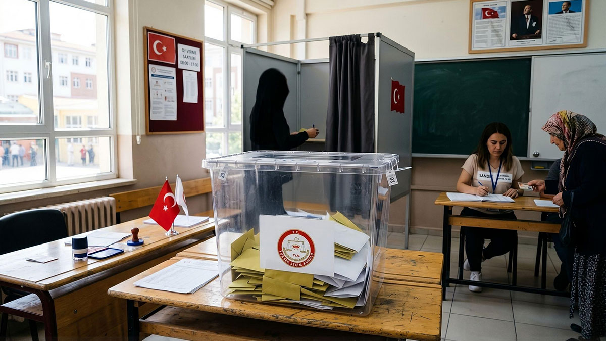 Pazar günü sandık kuruluyor: Partilerin oy pusulasındaki sıralaması belli oldu