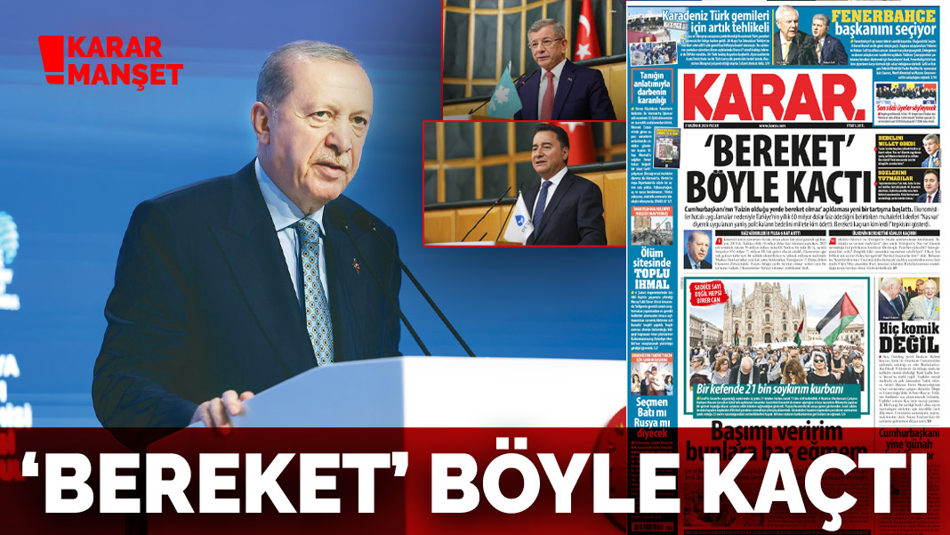 'Bereket' böyle kaçtı