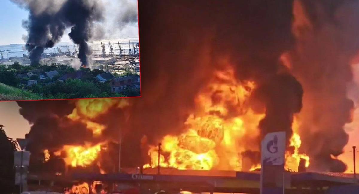 St. Petersburg alev alev yanıyor: Ukrayna'dan Rusya'ya “benzeri görülmemiş” saldırı