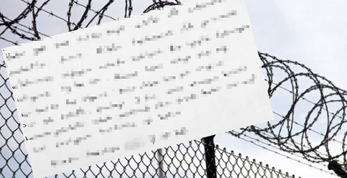 FETÖ'cüler rahat durmuyor: Cezaevinde not alışverişi