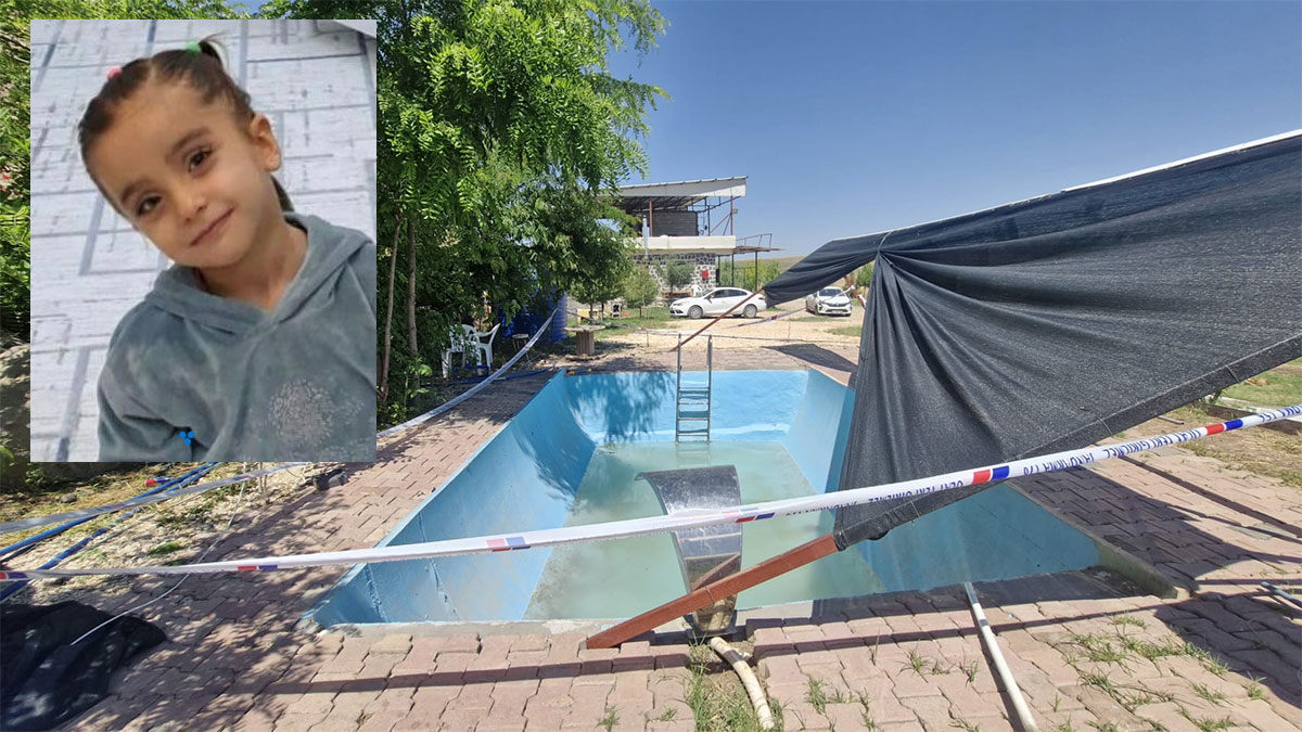 Kayıp olarak aranan küçük kızdan acı haber! 5 yaşındaki Menesa bahçedeki havuzda ölü bulundu