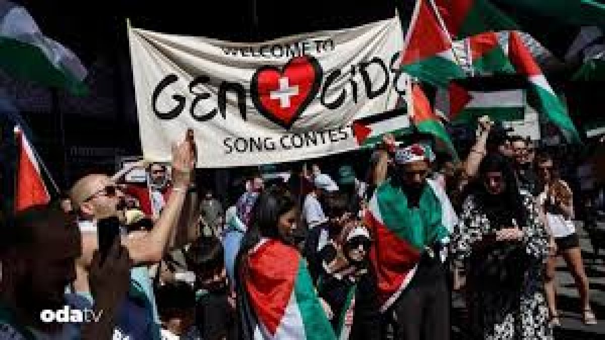 Eurovision'da protesto etkisi televizyon izleyicisi 35 milyon azaldı