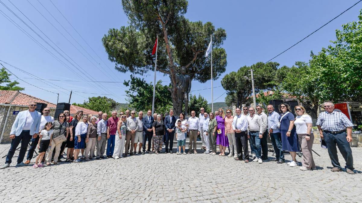 Büyükşehir’den Foça Yeniköy’de anlamlı açılış