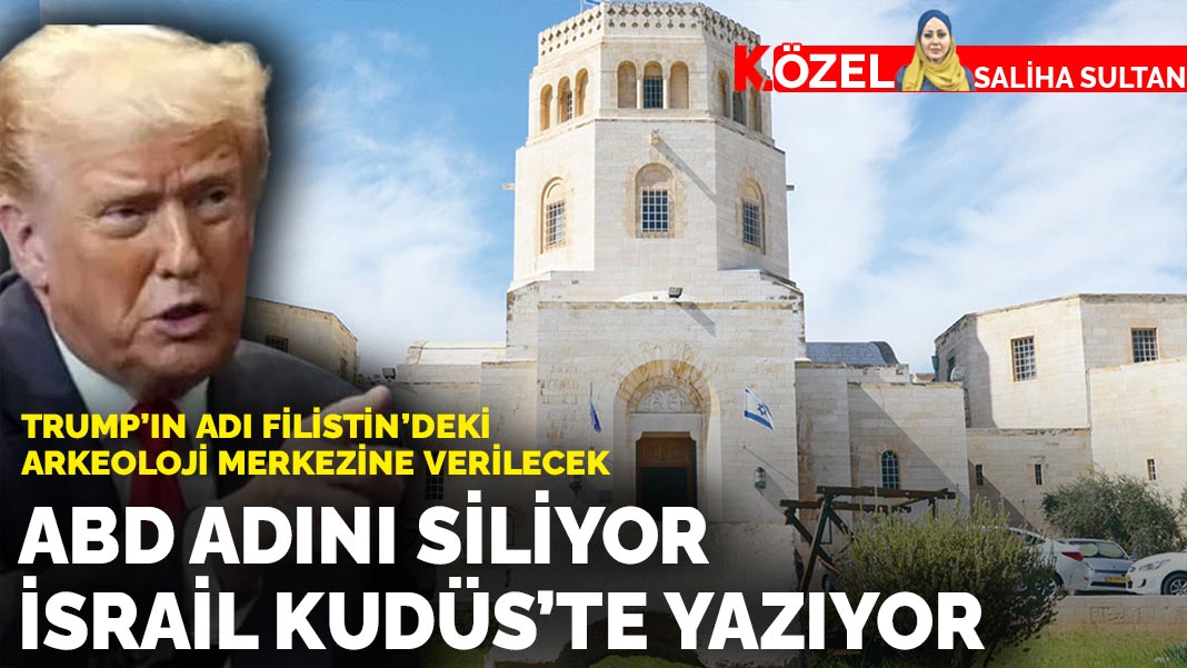 Trump'ın adı Filistin'deki arkeoloji merkezine verilecek: AB