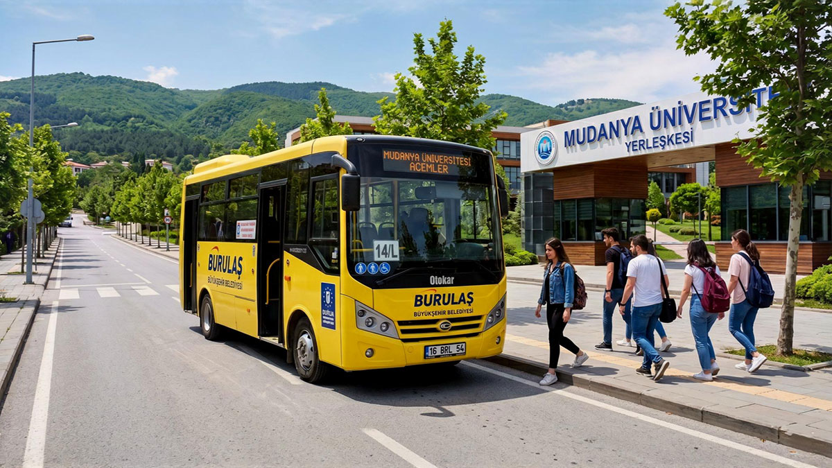 Sınav sabahı durakta kalma korkusuna son: Kampüsün içine kadar otobüs seferi