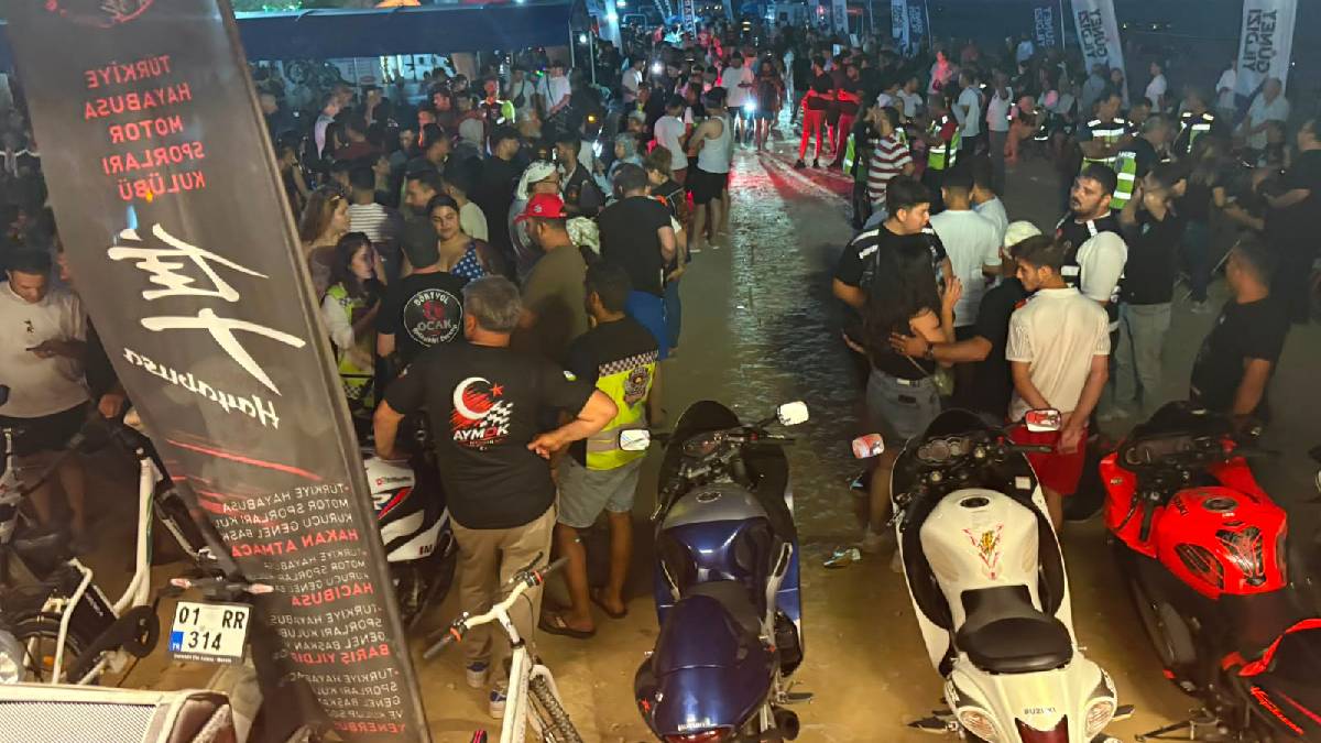 Yumurtalık’taki festivale 6500 motorcu katıldı