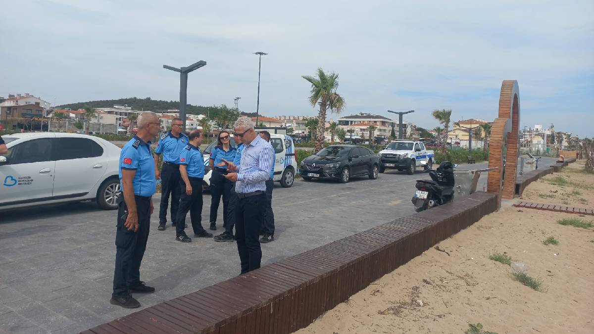 Balıkesir Büyükşehir Belediyesinden Sarımsaklı Plajı’nda sıkı denetim