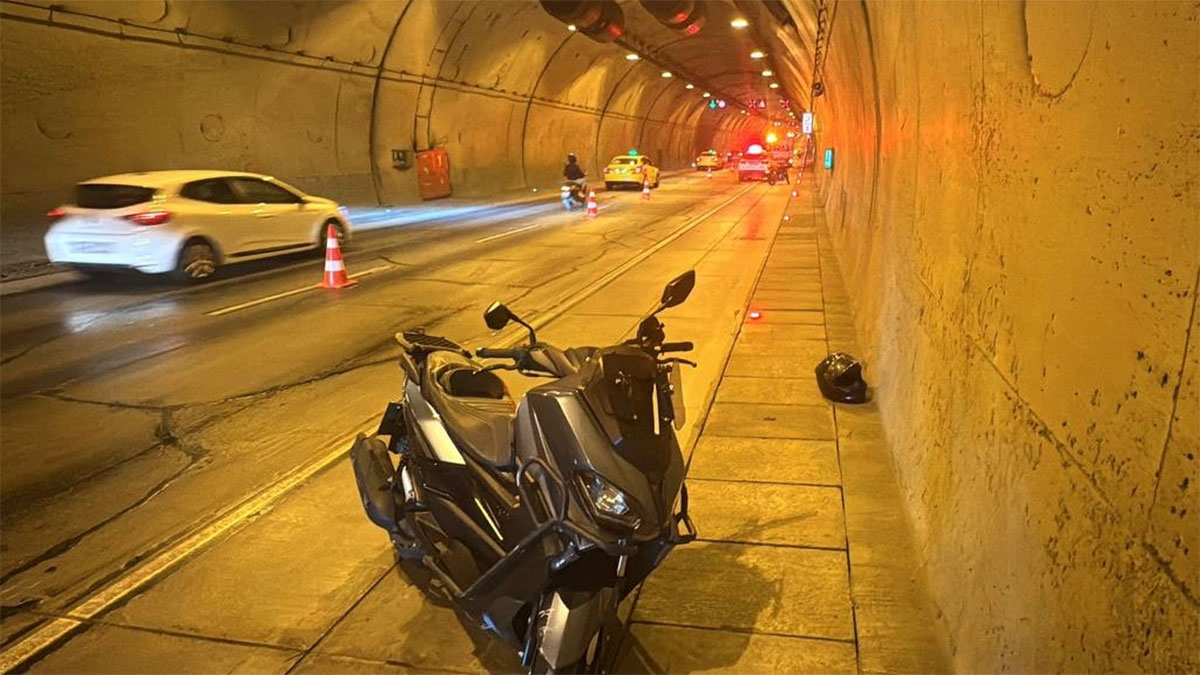 Bomonti-Dolmabahçe Tüneli’nde yağ kazası: 5 motosi