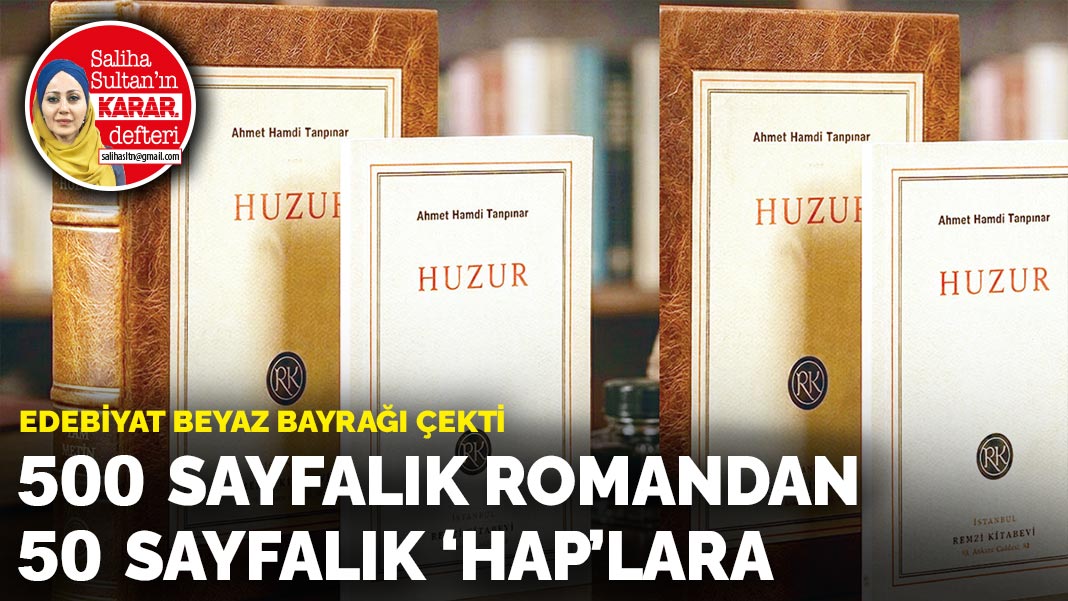Edebiyat beyaz bayrağı geçti: 500 sayfalık romandan 50 sayfalık ‘hap’lara