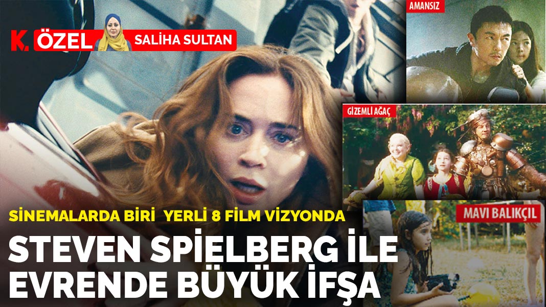 Sinemalarda biri yerli 8 film vizyonda: Steven Spielberg ile