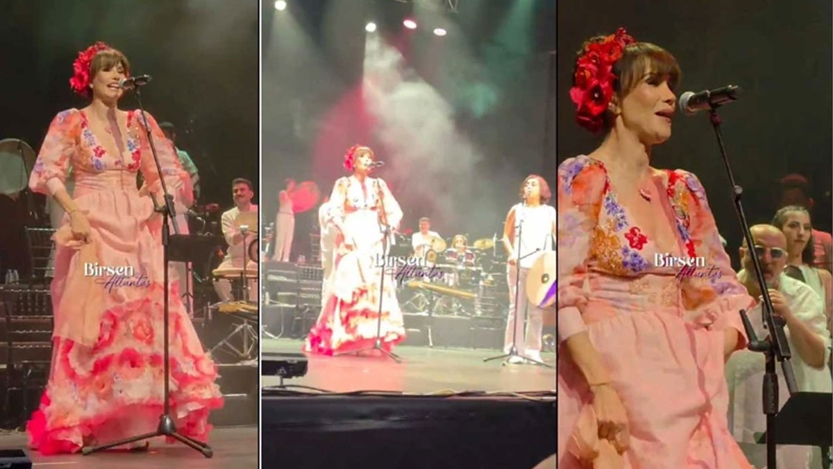 Kardeş Türküler konserinde Songül Öden Kürtçe türkü söyledi