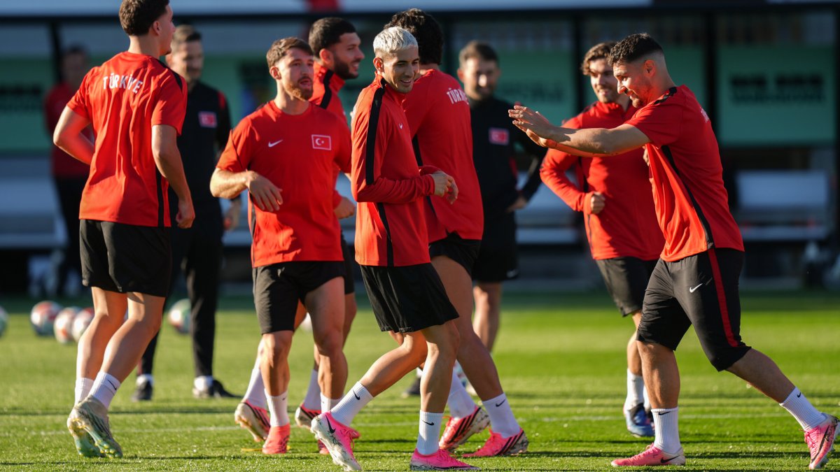 A Milli Futbol Takımı, Kanada’daki ilk antrenmanını yaptı
