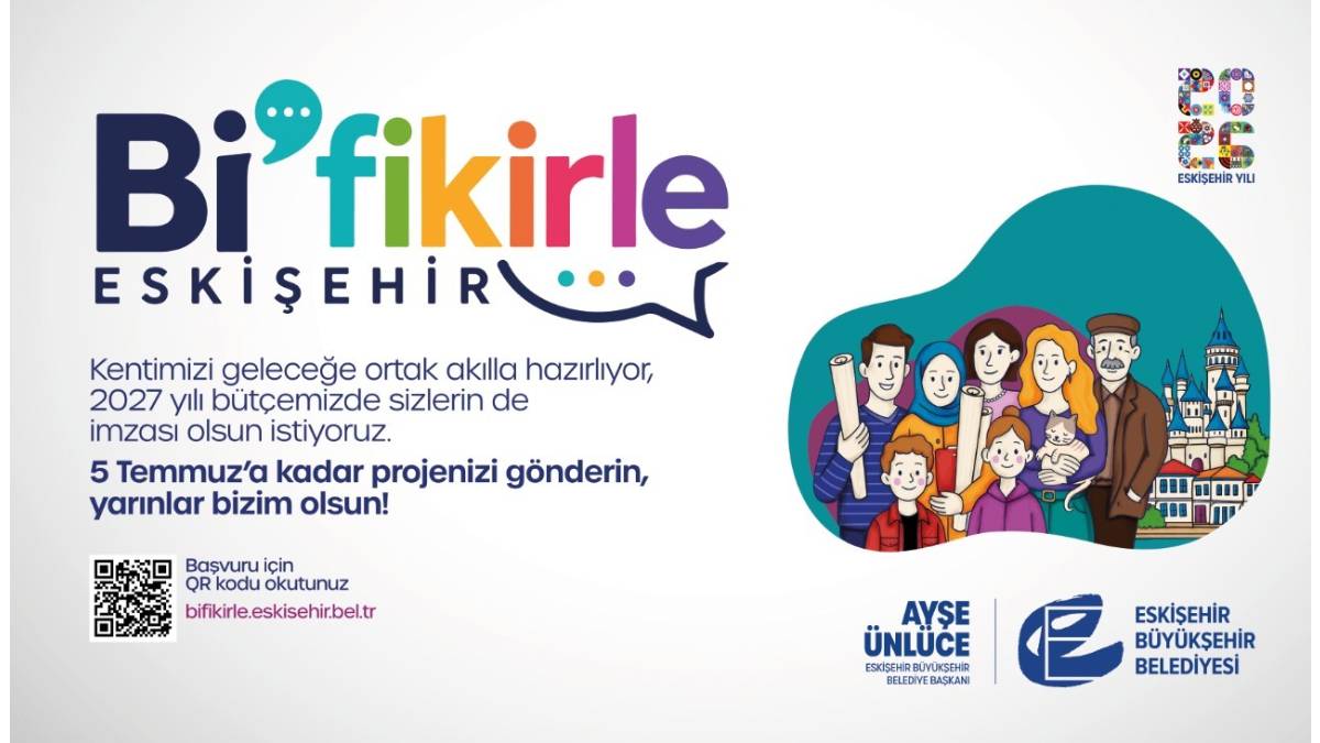 “Bi’Fikirle Eskişehir”de yeni dönem başladı: Fikirler 2027 bütçesine yön verecek