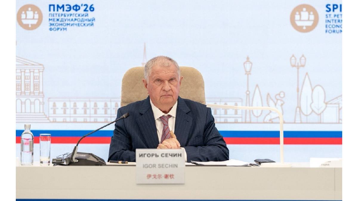 Igor Sechin, SPIEF 2026’da Çin’in enerji güvenliği stratejisini değerlendirdi